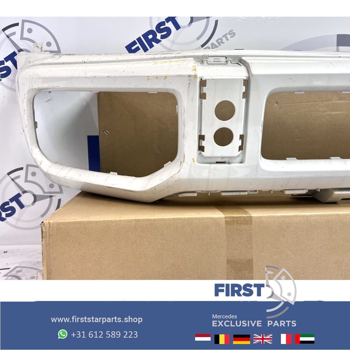 W463 G KLASSE G63 AMG VOORBUMPER + ACHTERBUMPER origineel Me, Gebruikt, -, Ophalen of Verzenden, Bumper