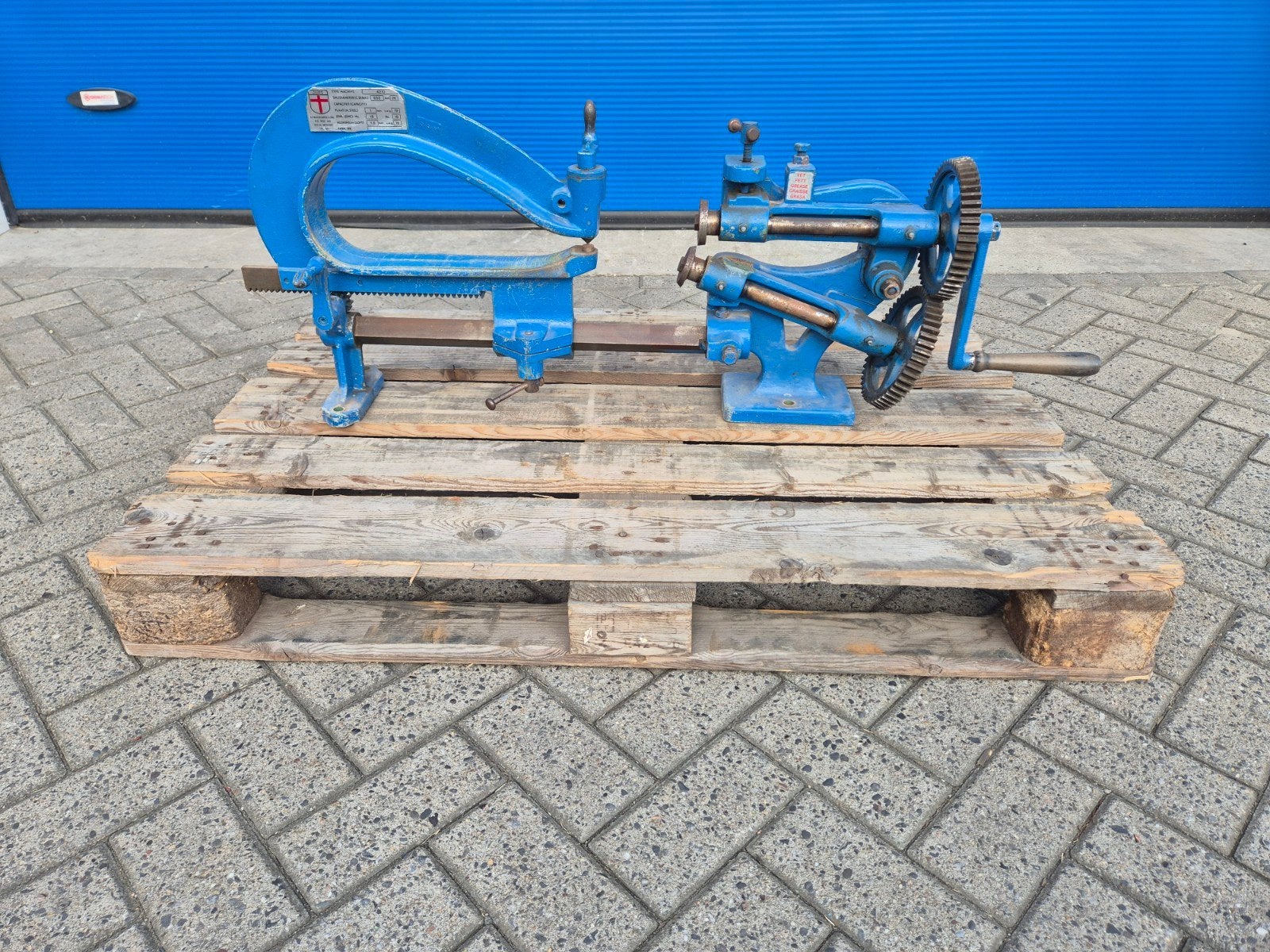 JÖRG TYPE 4210 Rondschaar 650x1.0mm staal, Gebruikt, Holland, Overige typen, Info@bolkmachinehandel.nl