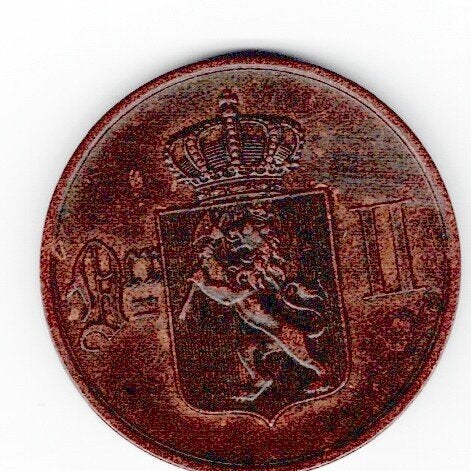 23-1721 Noorwegen 5 ore 1896, Verzenden, Overige landen, Losse munt