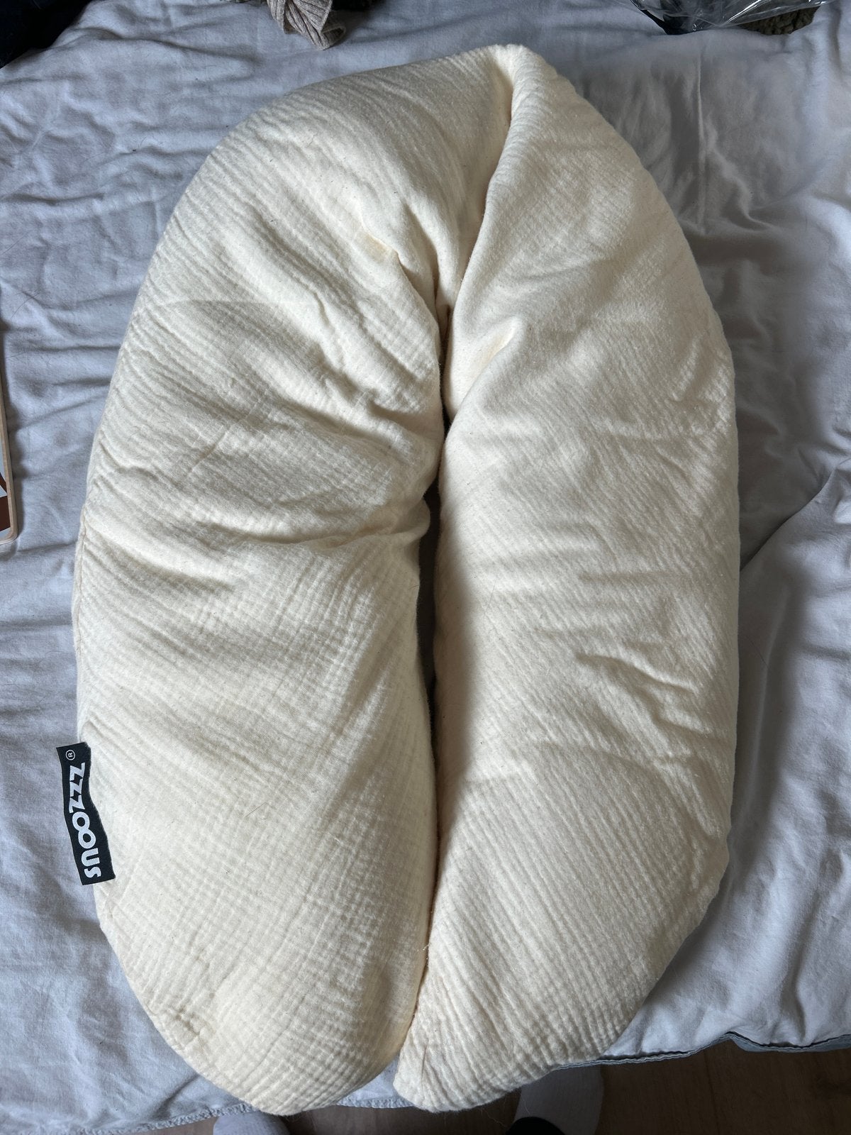 Snoozzz Zwangerschapskussen met hoes, Ophalen, Gebruikt