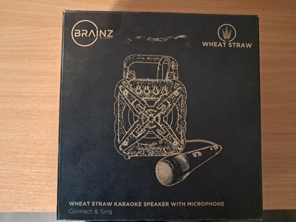 Nieuwe Brainz Karaoke Set met Microfoon - Connect & Sing, Audio, Tv en Foto, Karaoke-apparatuur, Ophalen of Verzenden