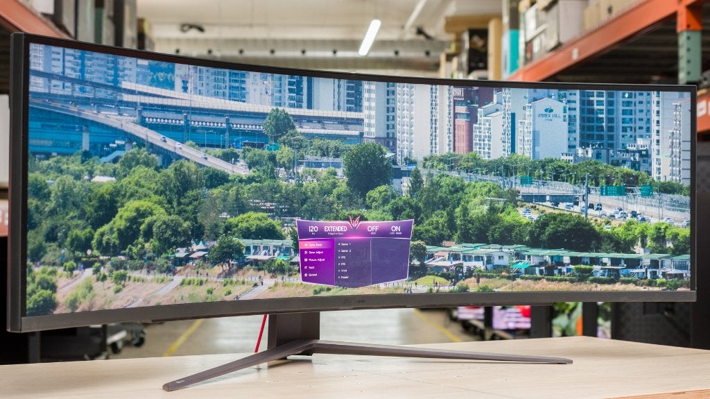 LG 49 Inch Gaming Monitor 240 Hz, Gebruikt, IPS, Ultrawide, Minder dan 1 ms