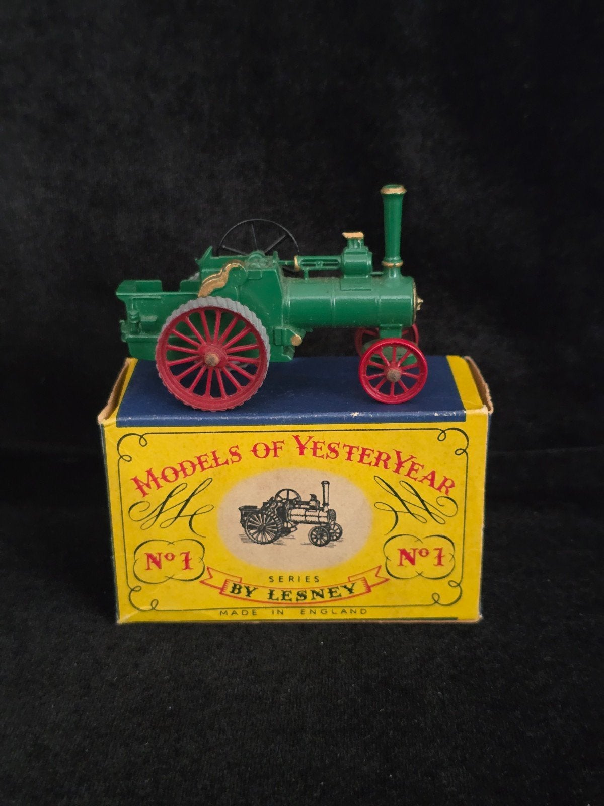 Lesney Matchbox nr Y1, Allchin Traction Engine + type A  box, Ophalen of Verzenden, Zo goed als nieuw, Bus of Vrachtwagen