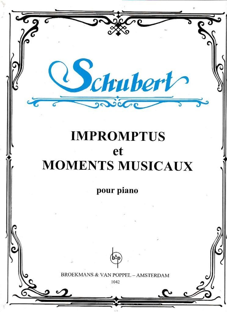 Impromptus Schubert ( 1020 ), Gebruikt, Klassiek, Ophalen of Verzenden, Artiest of Componist