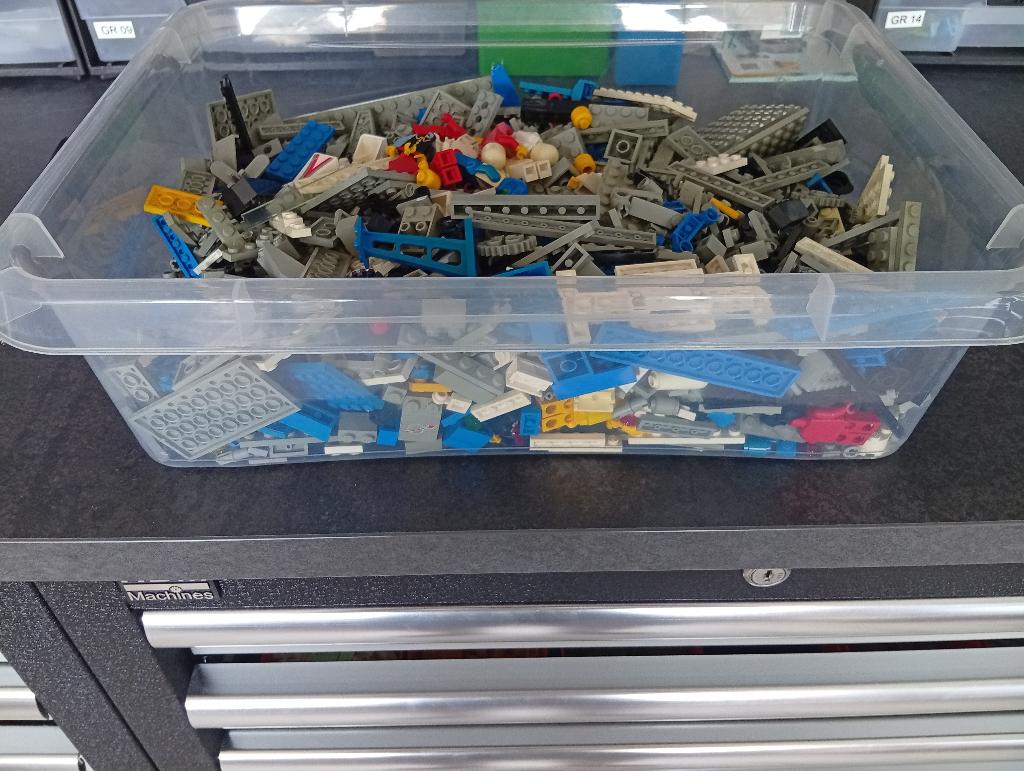 Oude lego classic Space, Ophalen, Inclusief minifiguren, Gebruikt, Lego