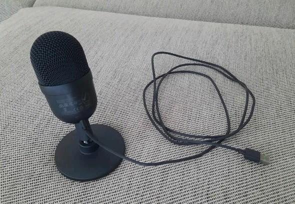 Razer Seiren (15 cm) USB microfoon – zwart, Muziek en Instrumenten, Microfoons, Ophalen of Verzenden, Gebruikt, Overige typen