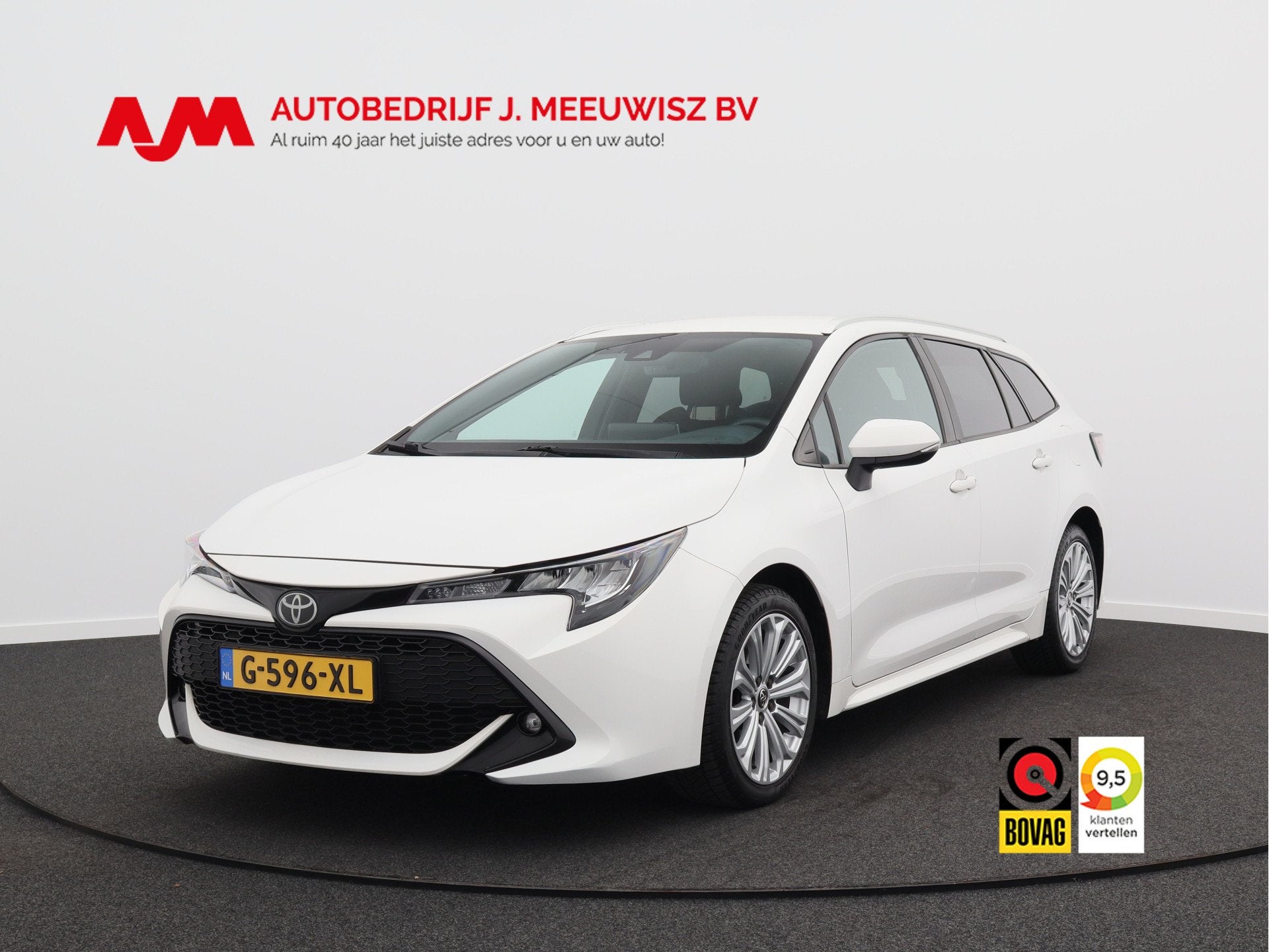 Toyota Corolla Touring Sports 1.2 Turbo Dynamic/ lage km/ au, Gebruikt, 4 cilinders, 1290 kg, Wit