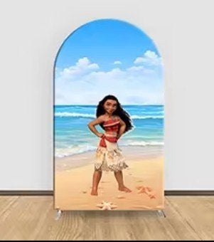 Moana backdrop 2 soorten 2x1 meter, Ophalen, Nieuw, Geboorte of Huwelijk