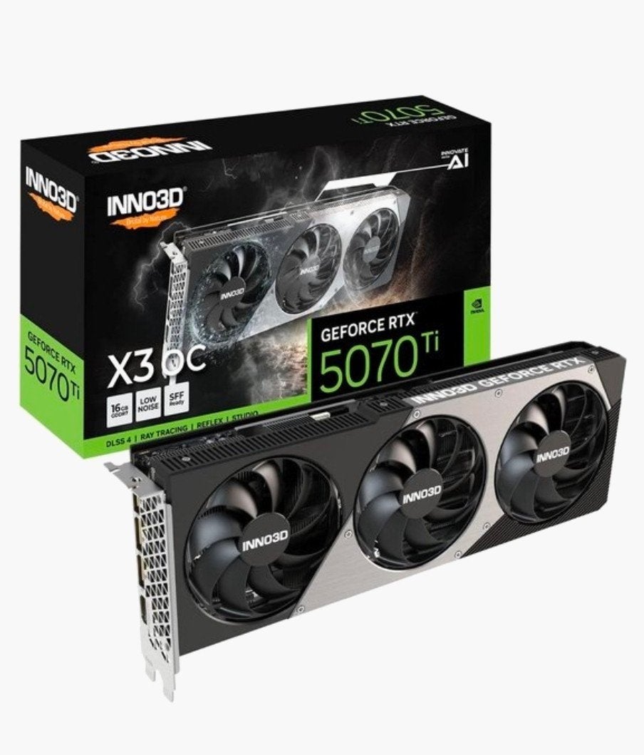 Inno3D 5070 ti x3 OC + xbox series X ruilen voor 5080, Ophalen, Overige soorten, Zo goed als nieuw, HDMI