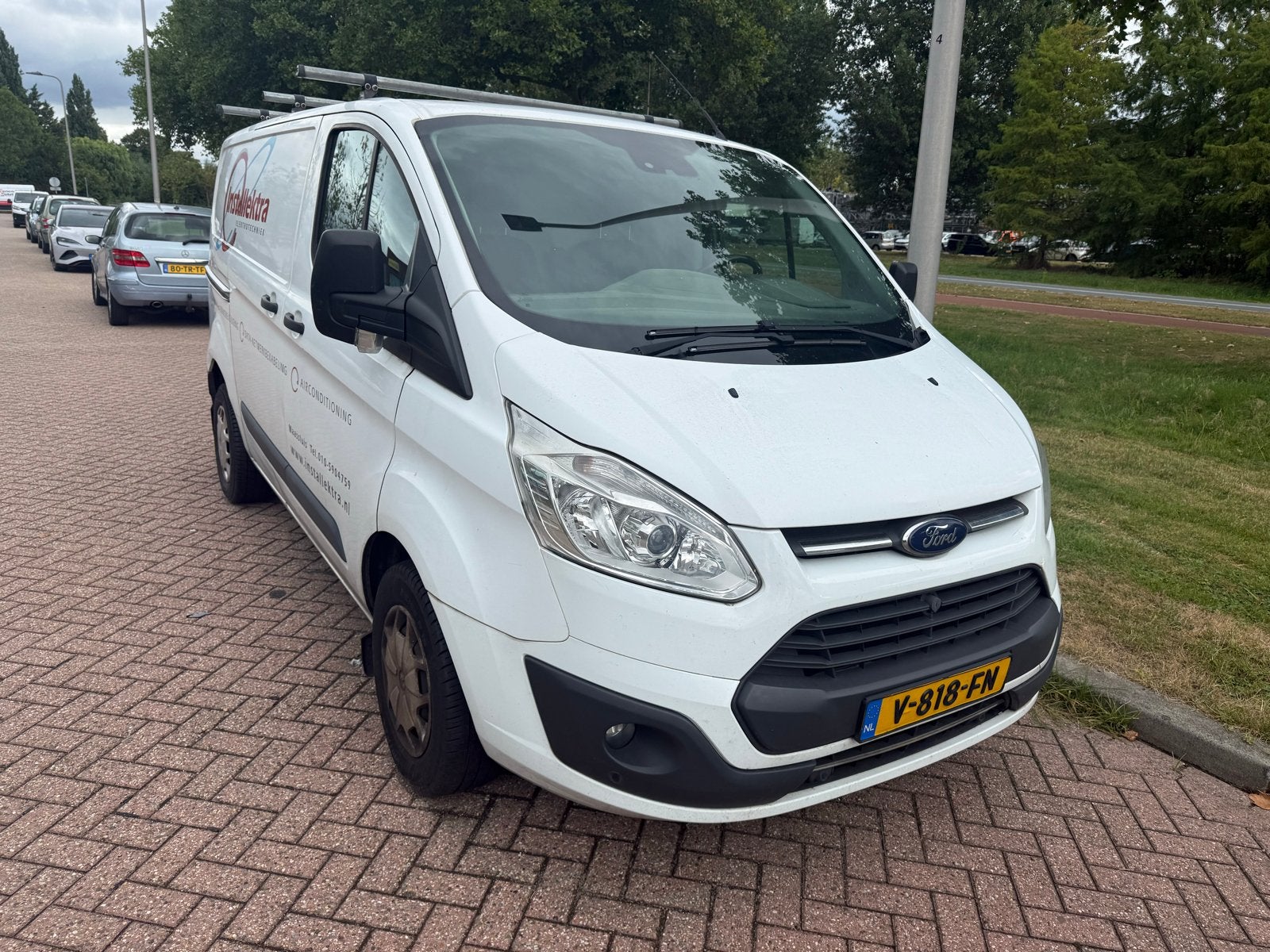 Ford Transit Custom GB 2.0 Tdci 105PK 2017 motor storing, Voorwielaandrijving, Stof, 1995 cc, Euro 6