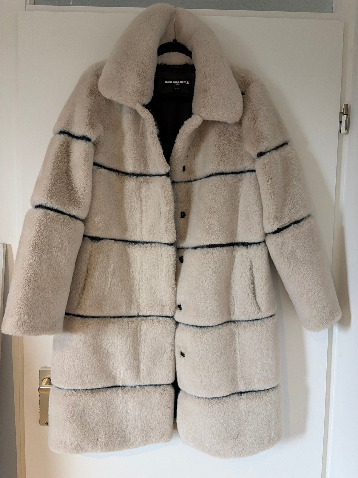 Karl Lagerfeld jas - Zo goed als nieuw, Ophalen, Zo goed als nieuw, Beige