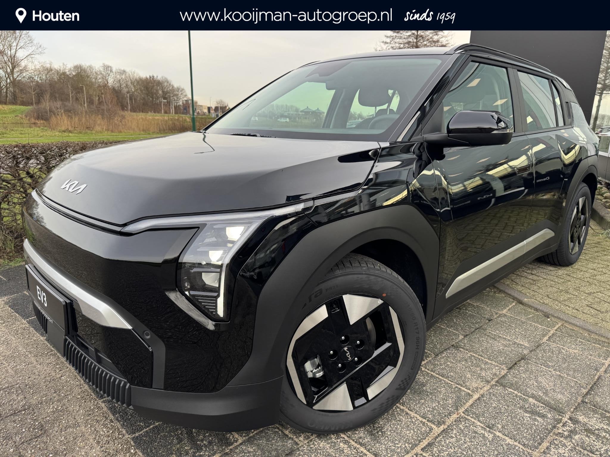 Kia EV3 Air 58.3 kWh Inclusief 3000 Euro Inruilpremie Comple, Auto's, Kia, EV3, Stof, 1700 kg, Nieuw