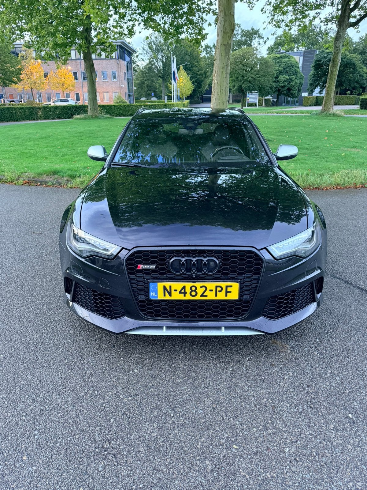 Audi RS6 4.0 445KW Quattro Avant 2014 Zwart, Auto's, Automaat, 8 cilinders, 10 km/l, Stationwagon