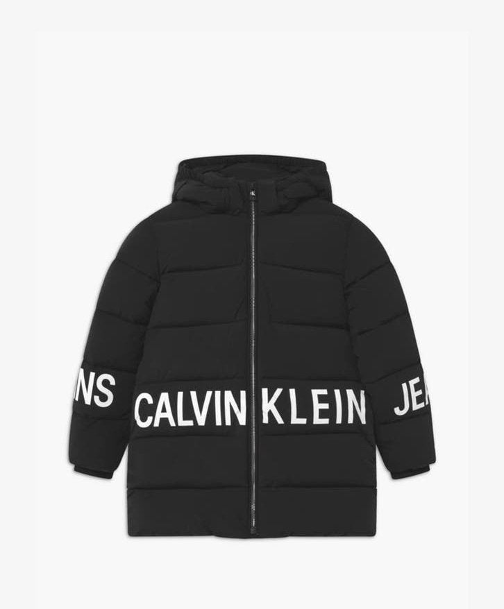 Kind baby Calvin Klein winterjas jas puffer jacket 104 110, Gebruikt, Jongen, Jas, Calvin Klein
