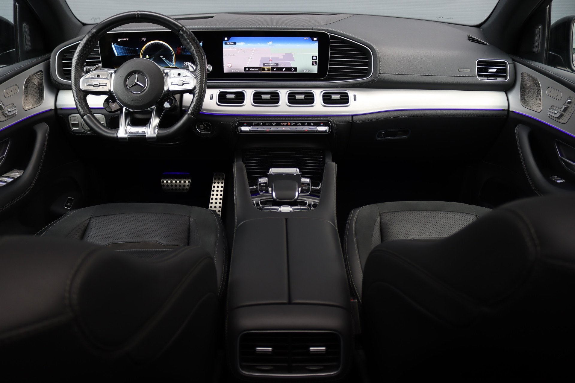 Mercedes-Benz GLE Coupé AMG 53 4MATIC+ | Luchtvering | Dist, Auto's, Dealer onderhouden, Gebruikt, Zwart, Leder