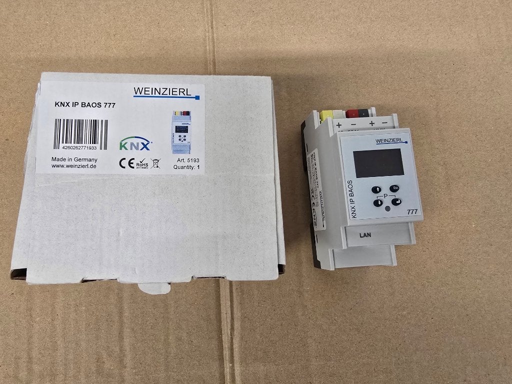 KNX IP Interface Baos 777 Weinzierl, Ophalen of Verzenden, Nieuw, Overige typen