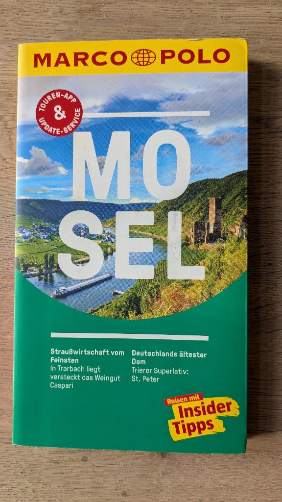 Marco Polo Reisgids Moezel (Duitstalig), Europa, Ophalen of Verzenden, Zo goed als nieuw, Reisgids of -boek