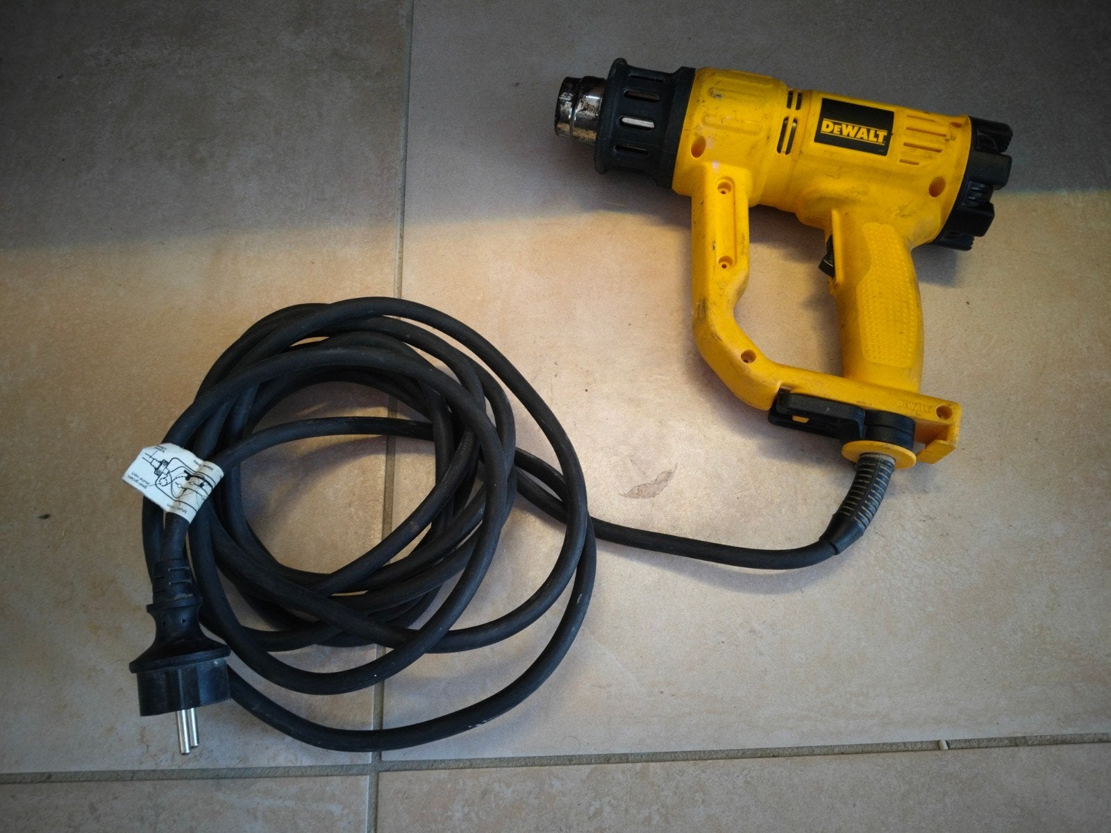DeWalt D26411QS Heteluchtpistool - 1800W, Ophalen of Verzenden, Gebruikt