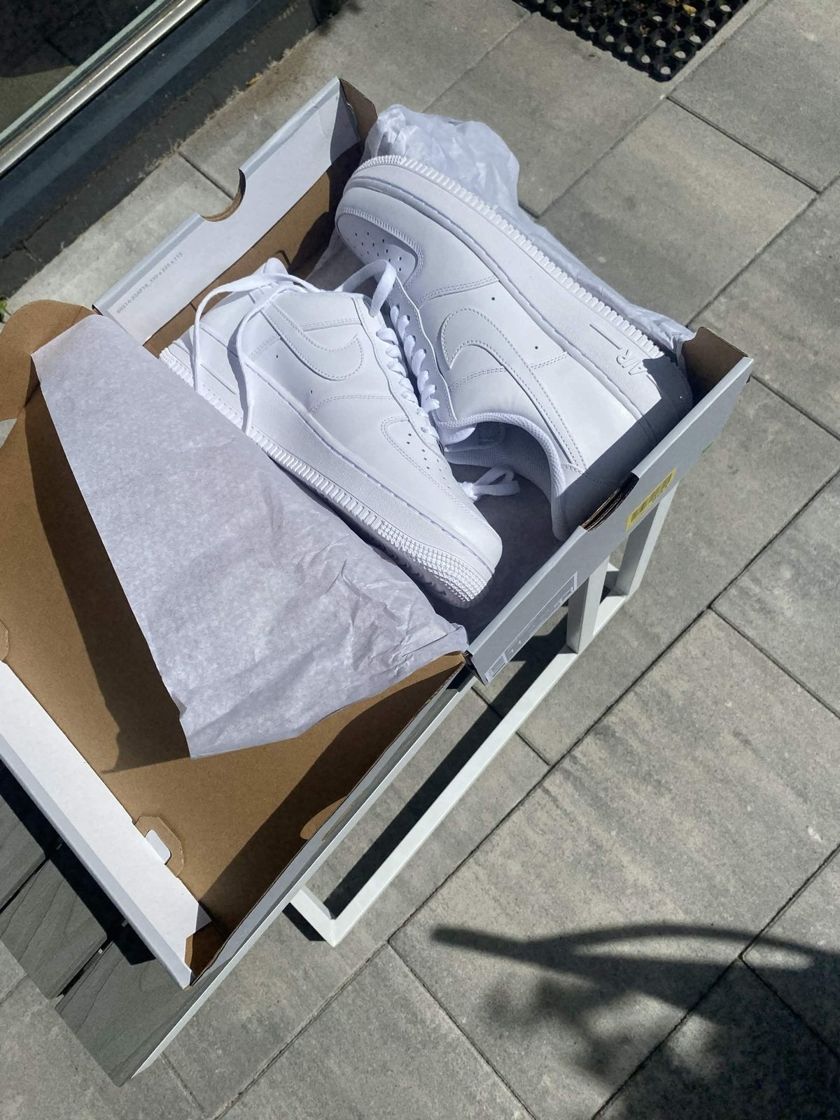 Nike Air Force 1 - Maat 43 - Nieuw in doos, Ophalen of Verzenden, Nieuw, Wit, Sneakers of Gympen