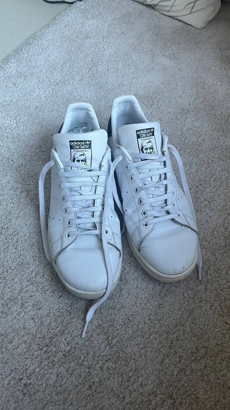 Adidas Stan Smith sneakers - Maat 45 1/3, Kleding | Heren, Schoenen, Gedragen, Sneakers of Gympen, Wit, Ophalen of Verzenden