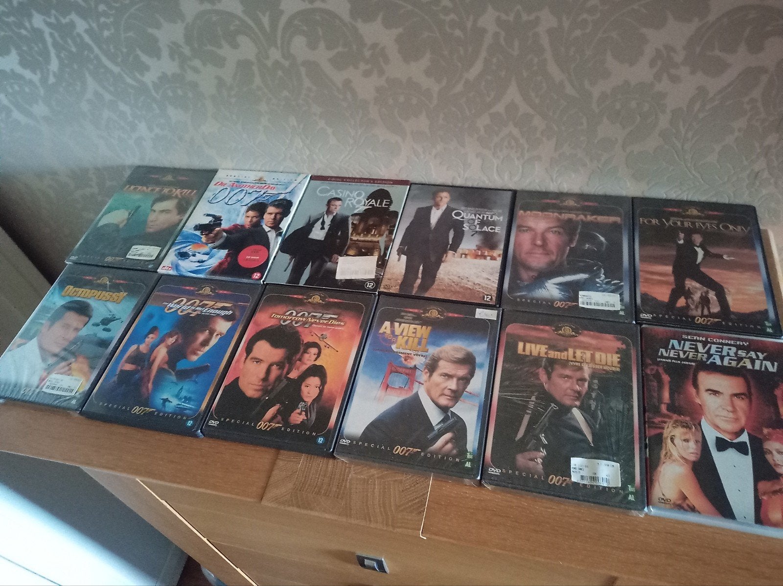 James Bond DVD collectie - Diverse films, Boxset, Actiethriller, Ophalen of Verzenden, Nieuw in verpakking