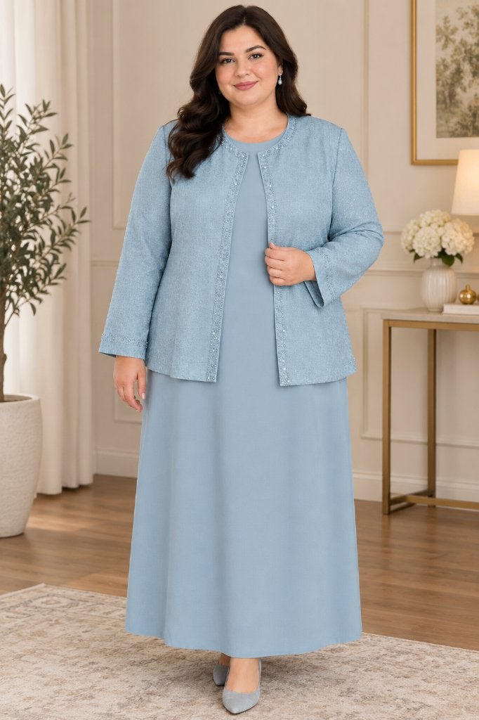Nieuwe gelegenheids jurk, Kleding | Dames, Ophalen of Verzenden, Nieuw, Maat 46/48 (XL) of groter, Overige typen