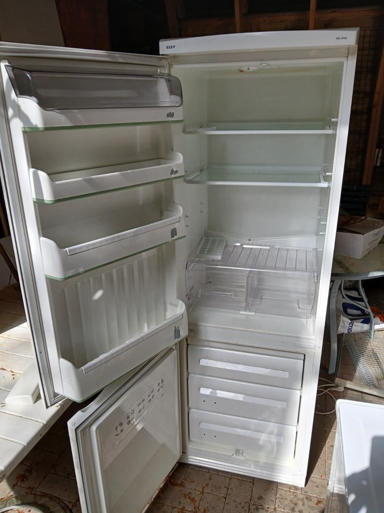 Koel-vriescombinatie - EDY, 150 tot 200 liter, Gebruikt, Met aparte vriezer, Ophalen of Verzenden