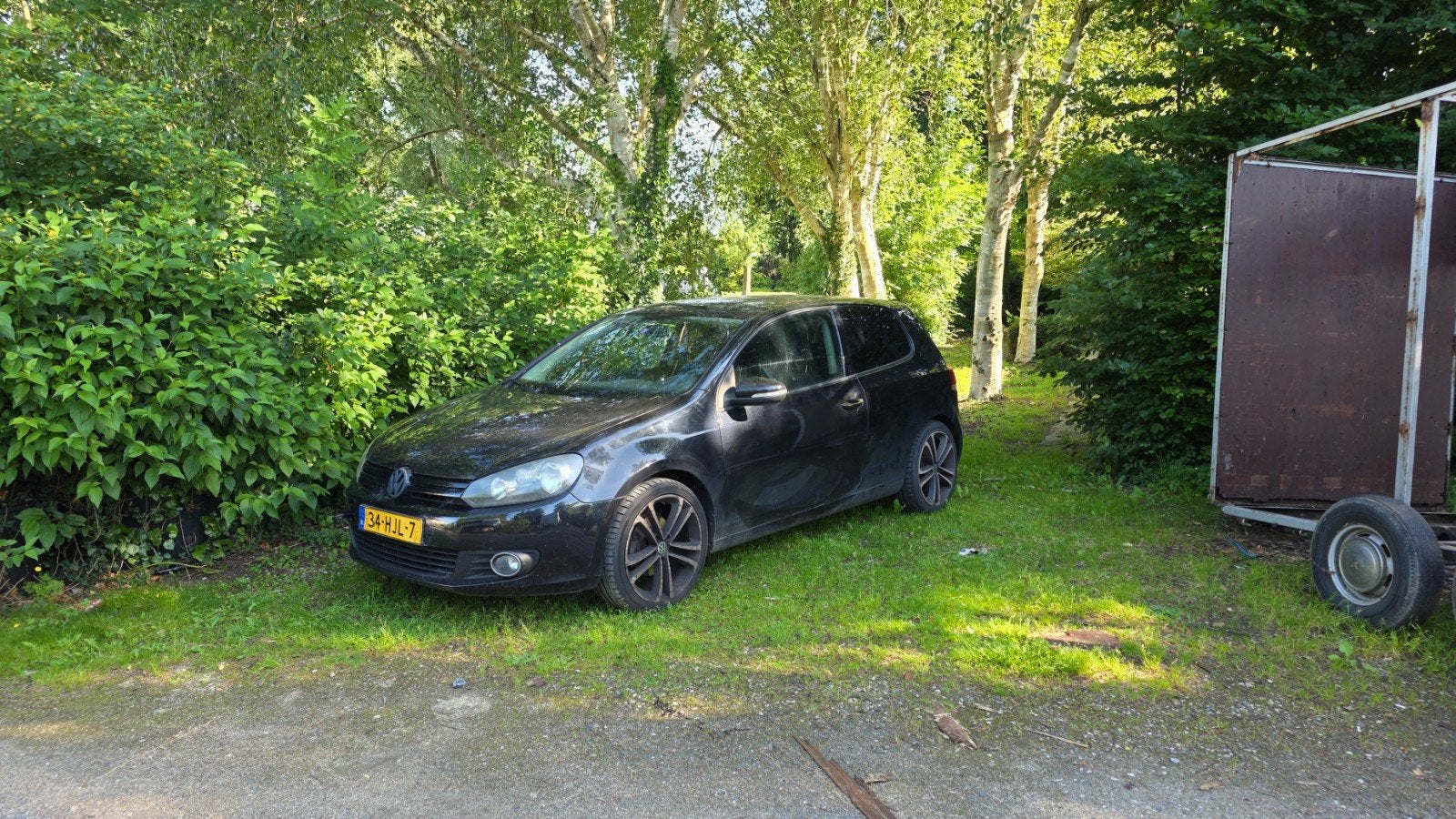 Volkswagen Golf 1.4 16V 59KW 2009 Zwart, Voorwielaandrijving, Zwart, 4 cilinders, Zwart