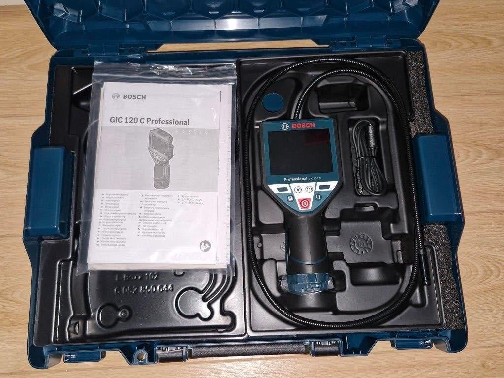 Bosch GIC120C prof accu inspectiecamera in koffer NIEUW, Verzenden, Nieuw