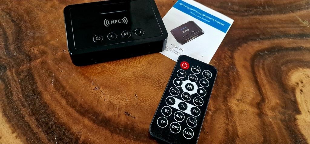 Bluetooth Streamer met afstandbediening., Ophalen of Verzenden, Zo goed als nieuw