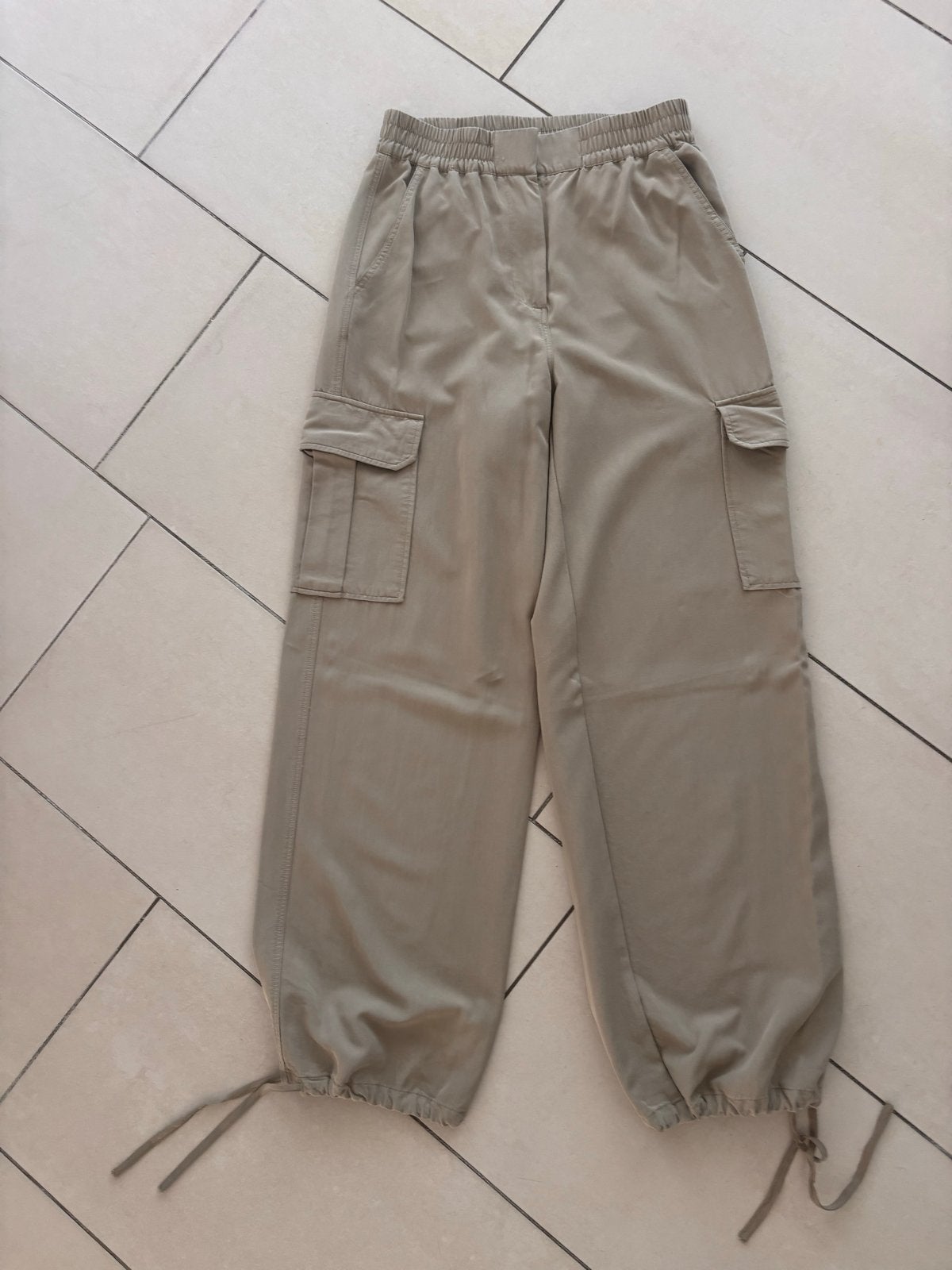 My Jewellery khaki balloon broek maat XS, Beige, Ophalen of Verzenden, Zo goed als nieuw, Maat 34 (XS) of kleiner