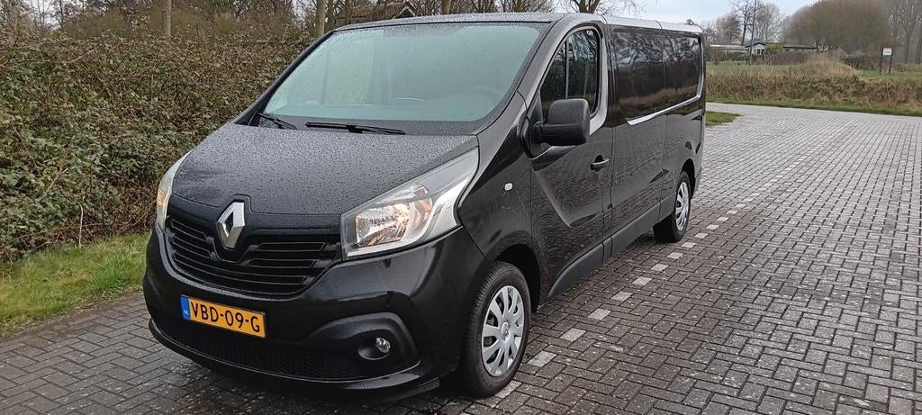 Renault Trafic Gbdc 1.6 Energy dCi 125pk Twinturbo L2h1 T29, Auto's, Voorwielaandrijving, Zwart, 4 cilinders, Renault