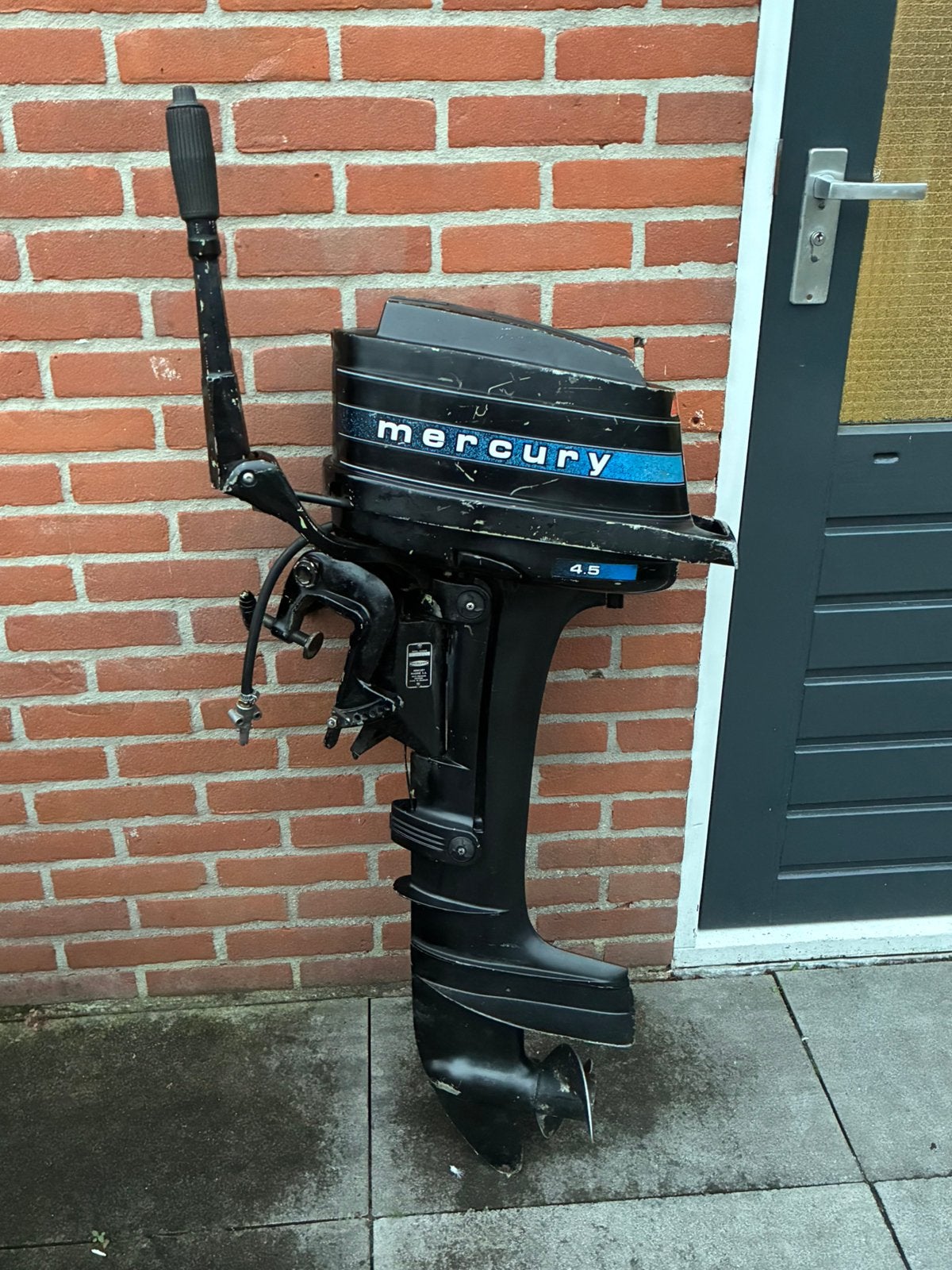 Mercury 4.5pk 2t opknapper, Watersport en Boten, Ophalen, Zo goed als nieuw, Motor en Techniek, Zeilboot of Motorboot