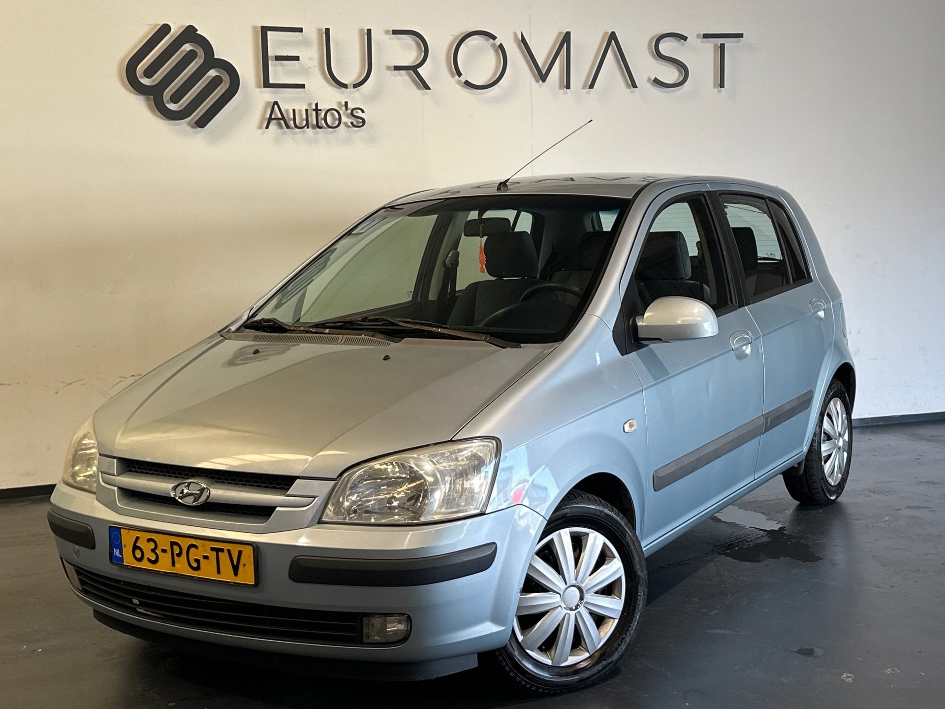 Hyundai Getz 1.6i-16V GLS Airco | 5Deurs | Nieuw Apk | Nette, Auto's, Hyundai, Voorwielaandrijving, 1599 cc, 4 cilinders, Blauw