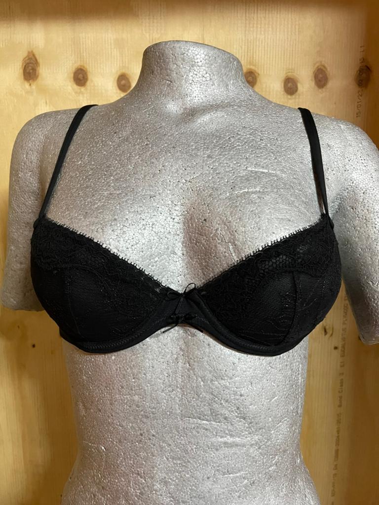 Marie jo push up bh maat 70a model Lily, Verzenden, Zwart, BH