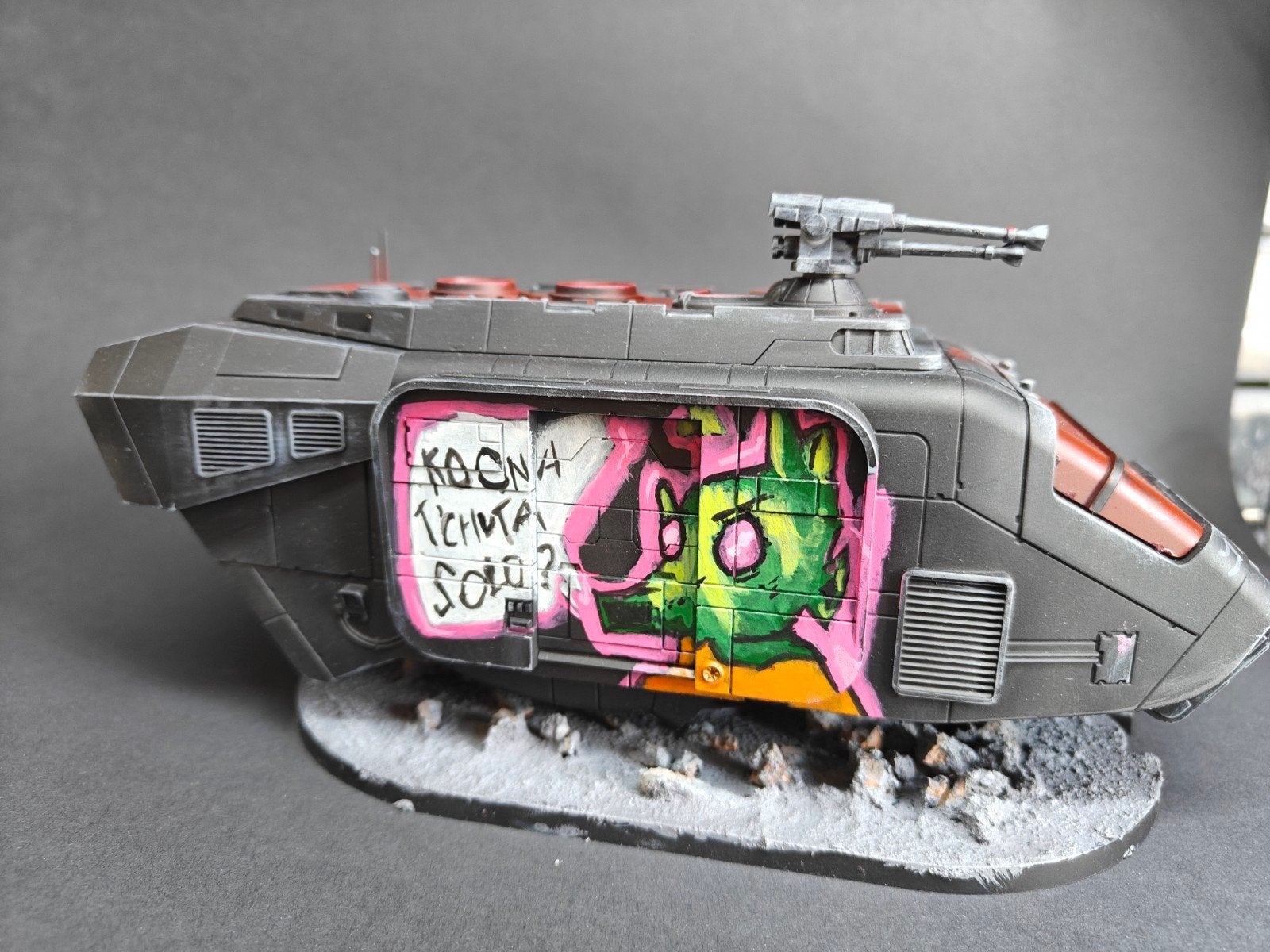 Star wars legion aa5 speeder truck met custom freehand, Ophalen of Verzenden, Zo goed als nieuw