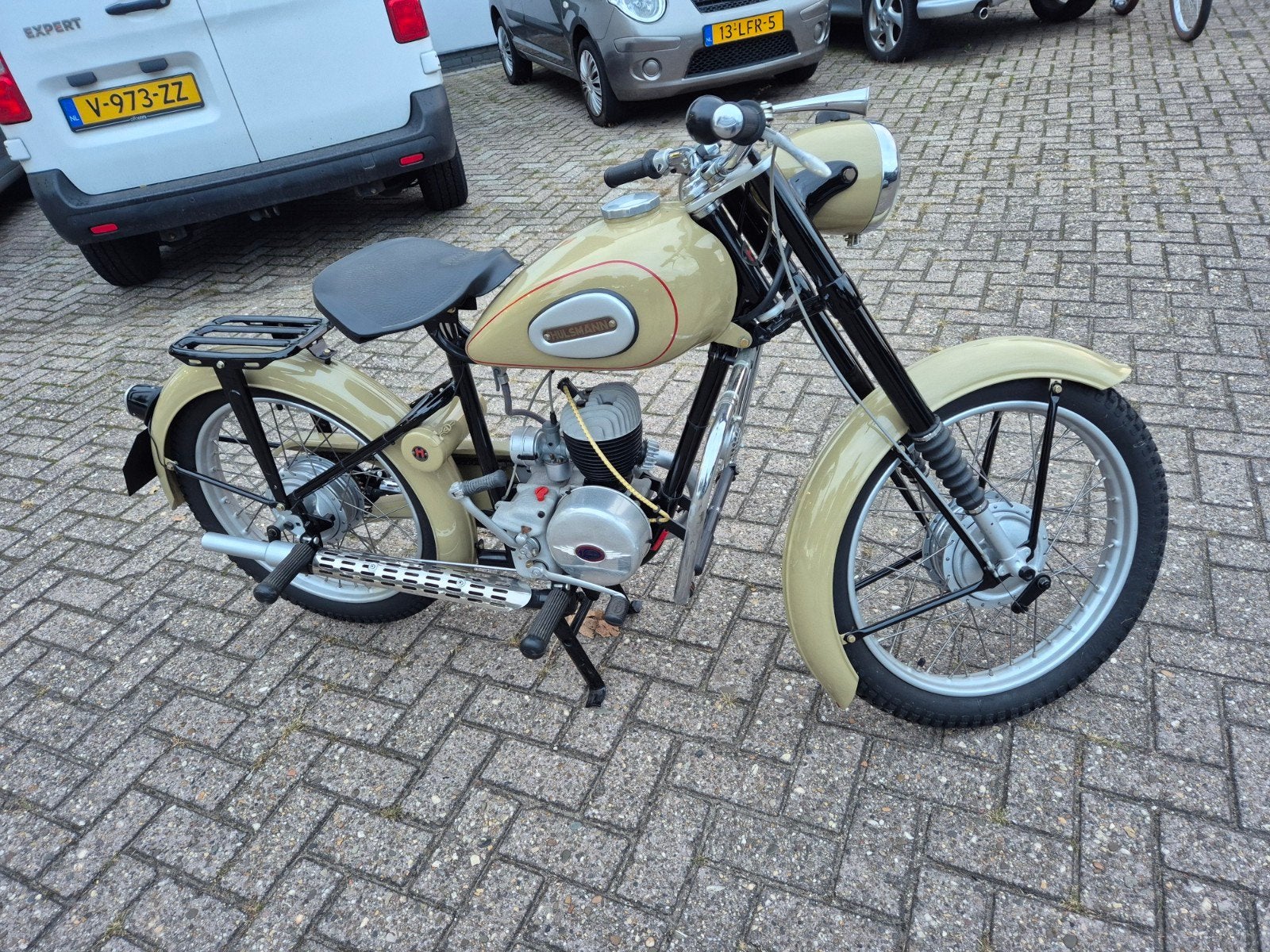 hulsman 200 cc oldtimer  jaren 50, Motoren