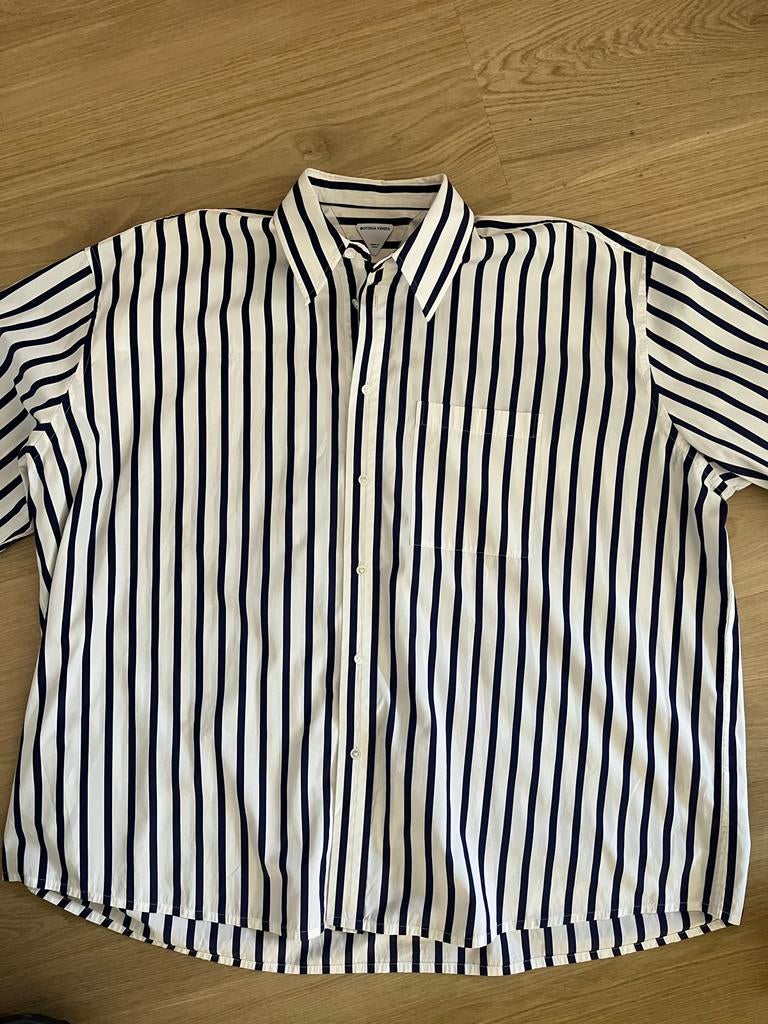 Bottega Veneta oversized shirt, Ophalen of Verzenden, Zo goed als nieuw, Maat 46/48 (XL) of groter, Wit
