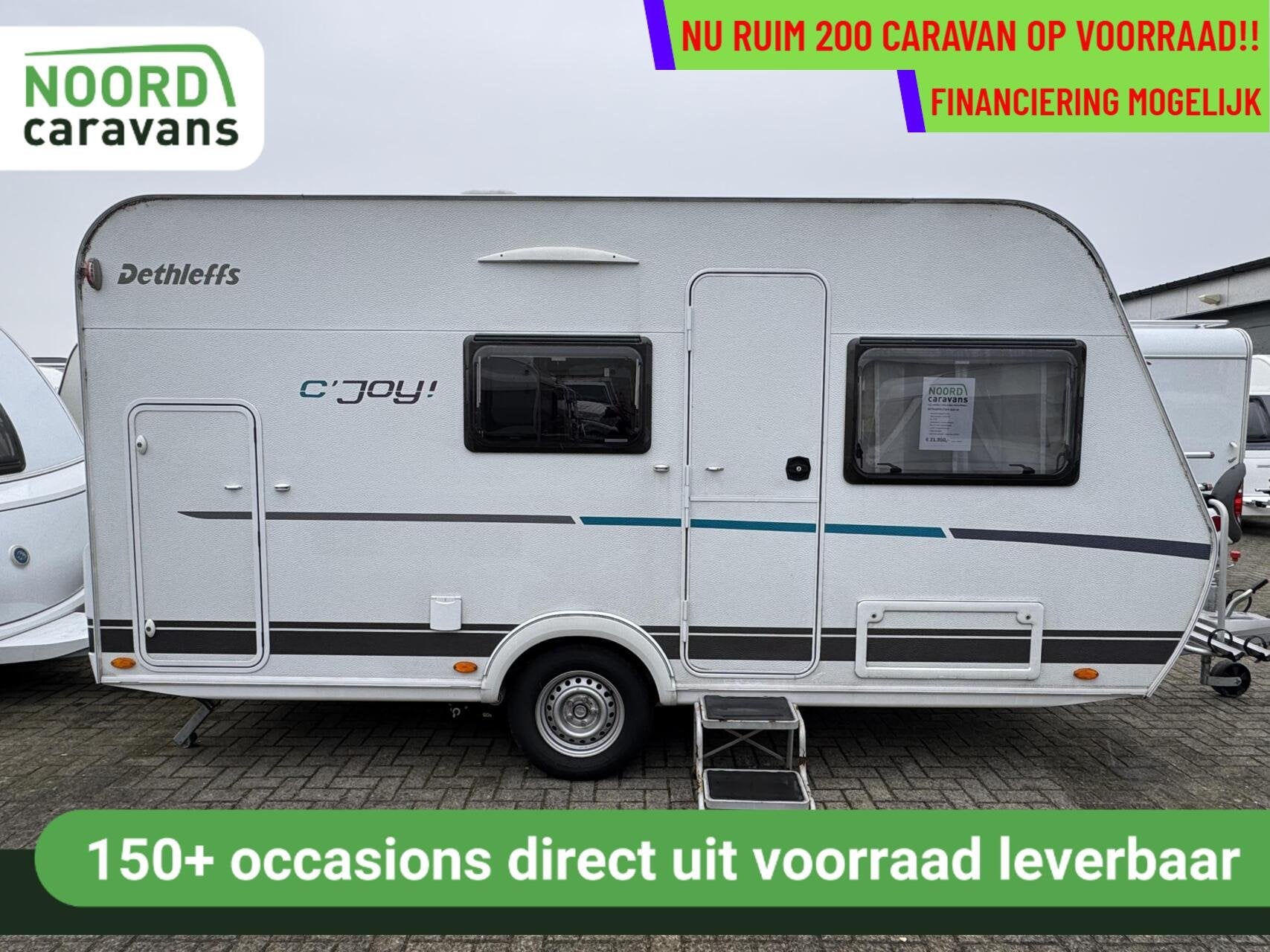Dethleffs C'JOY 410 LK STAPELBED + MOVER + LUIFEL +FIETSEND, Bedrijf, 750 - 1000 kg, Tot en met 4, Mover