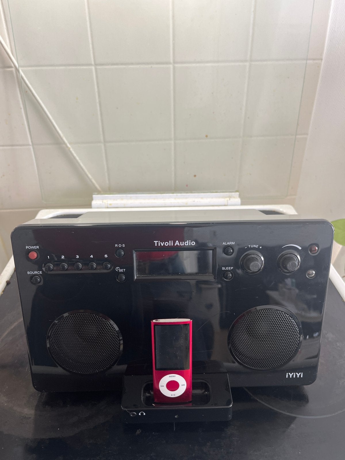 Tivoli Audio Radio met iPod Dock - Zwart, Audio, Tv en Foto, Ophalen of Verzenden, Zo goed als nieuw, Radio