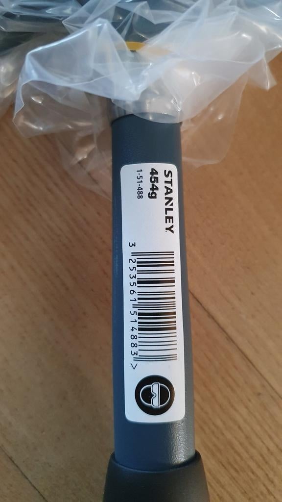 Nieuwe Stanley Bluestrike Hamer - 454 gram, Doe-het-zelf en Verbouw, Ophalen of Verzenden, Nieuw