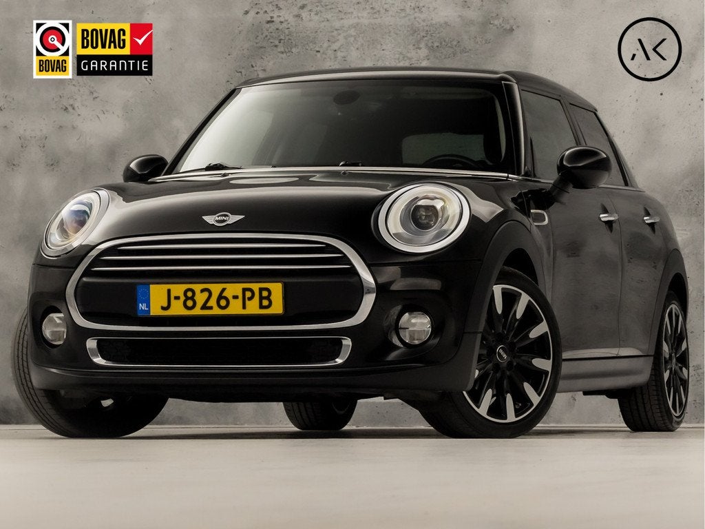 MINI One 1.2 One Sport Automaat (NAVIGATIE, CLIMATE, LEDER,, Auto's, Mini, 12 maanden, Gebruikt, Leder en Stof, Zwart