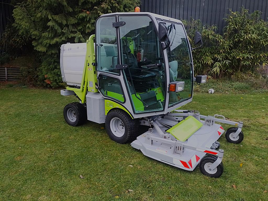 Grillo FD1500, diesel, 4wd, hooglosser, Tuin en Terras, Ophalen of Verzenden, Gebruikt, Opvangbak, 120 cm of meer