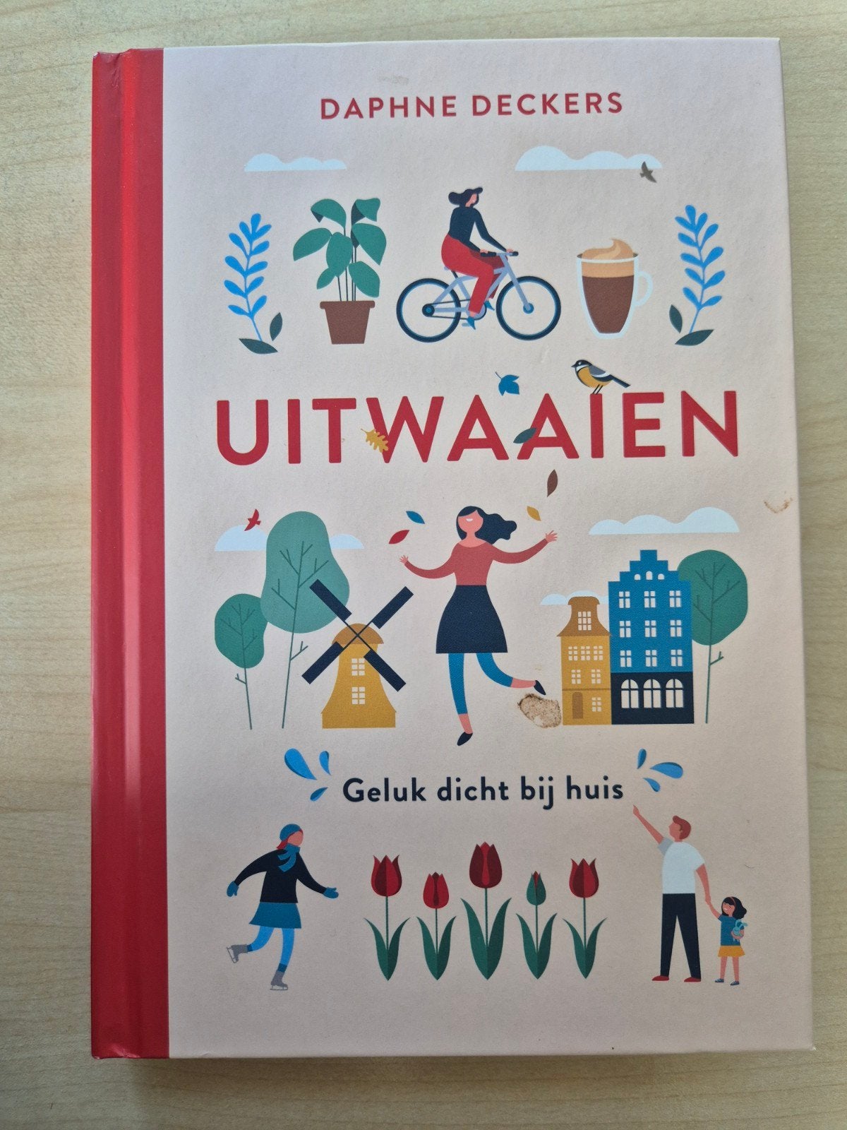 Uitwaaien - Daphne Deckers (hardcover), Daphne Deckers, Ophalen of Verzenden, Zo goed als nieuw, Nederland