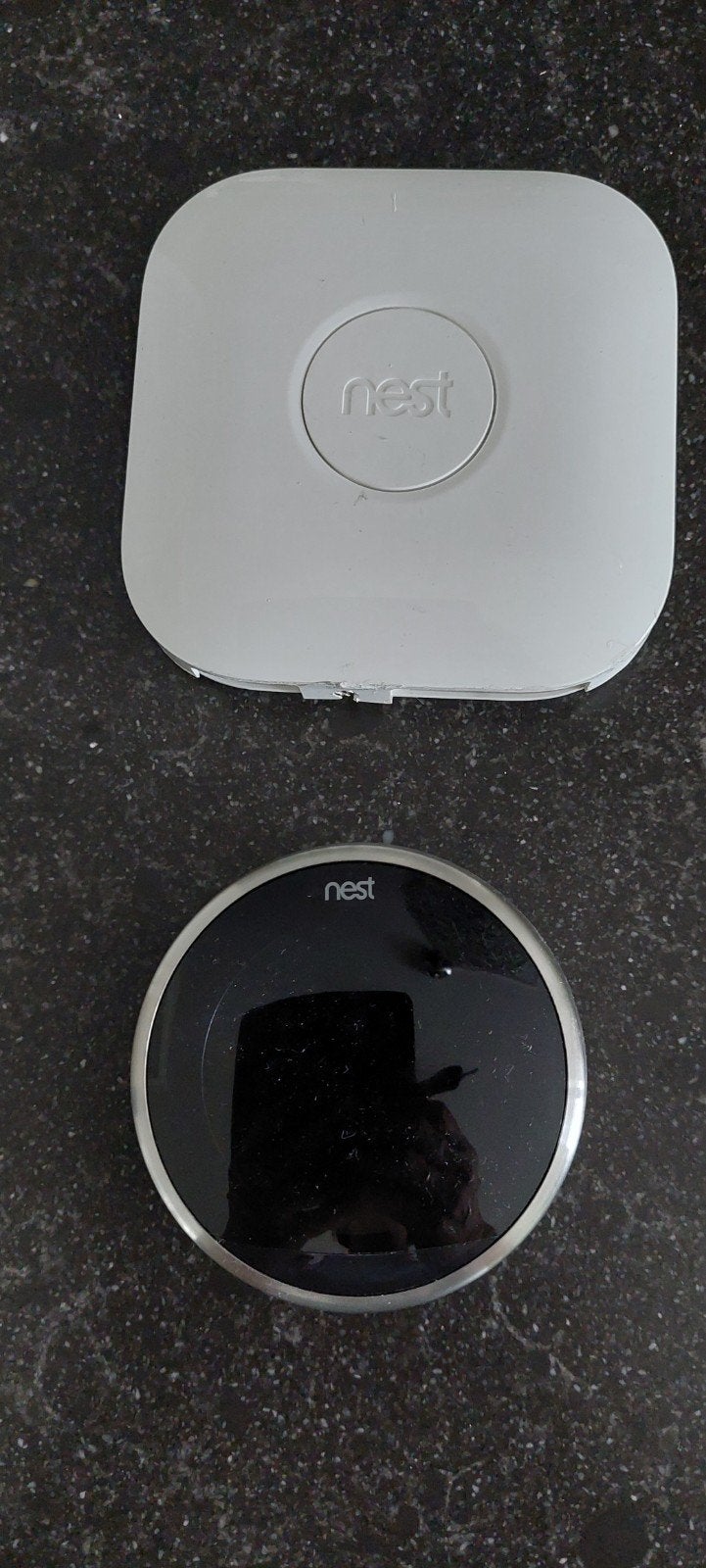 Nest thermostaat met Heat Link & verpakking, Ophalen of Verzenden, Zo goed als nieuw