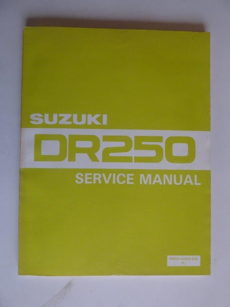 SUZUKI DR250 WERKPLAATSHANDBOEK, Ophalen of Verzenden, Suzuki