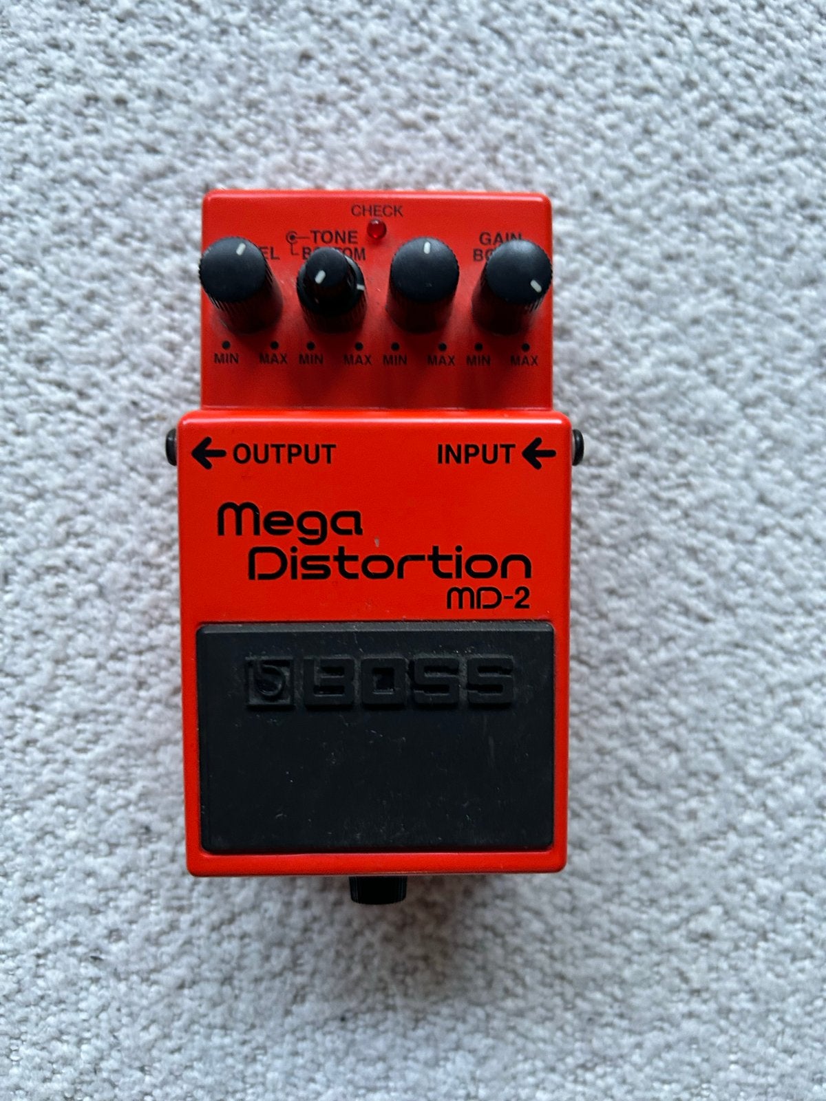 Boss MD-2 Mega Distortion Pedaal, Muziek en Instrumenten, Effecten, Gebruikt, Distortion, Overdrive of Fuzz, Ophalen of Verzenden