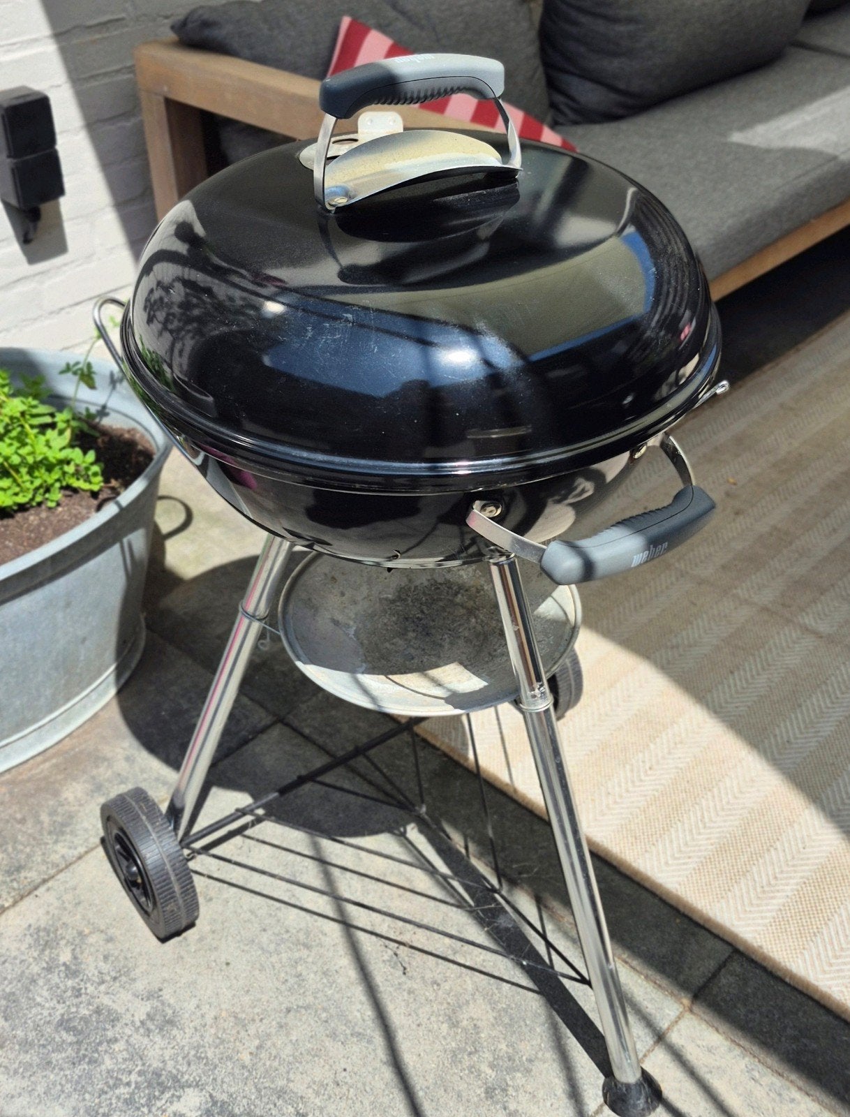 Weber bbq 47cm, Ophalen, Gebruikt