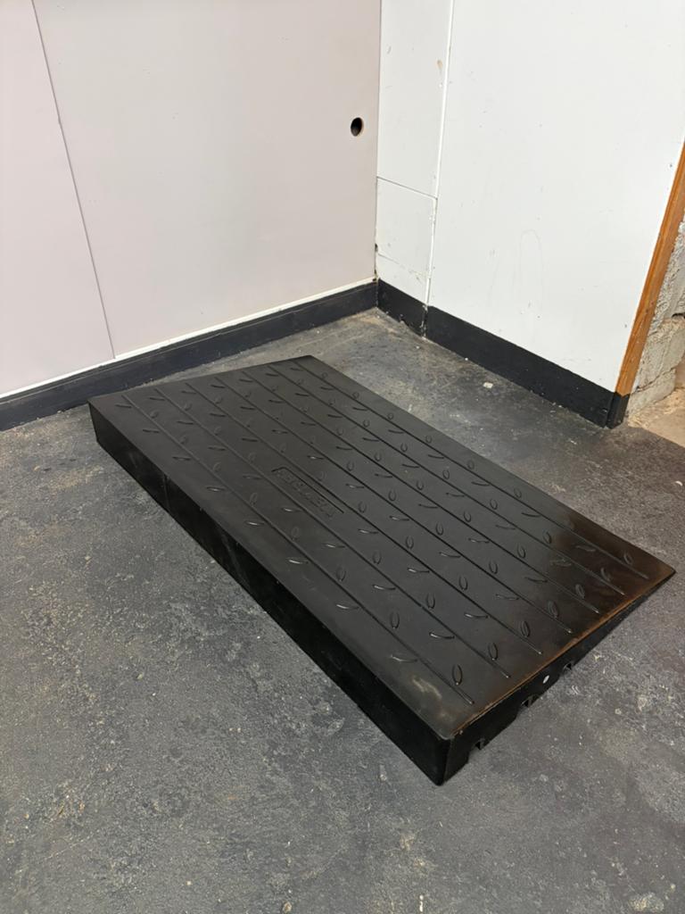 Nieuwe rubberen drempelhulp 10 cm hoog - 1ton draagkracht, Ophalen, Nieuw