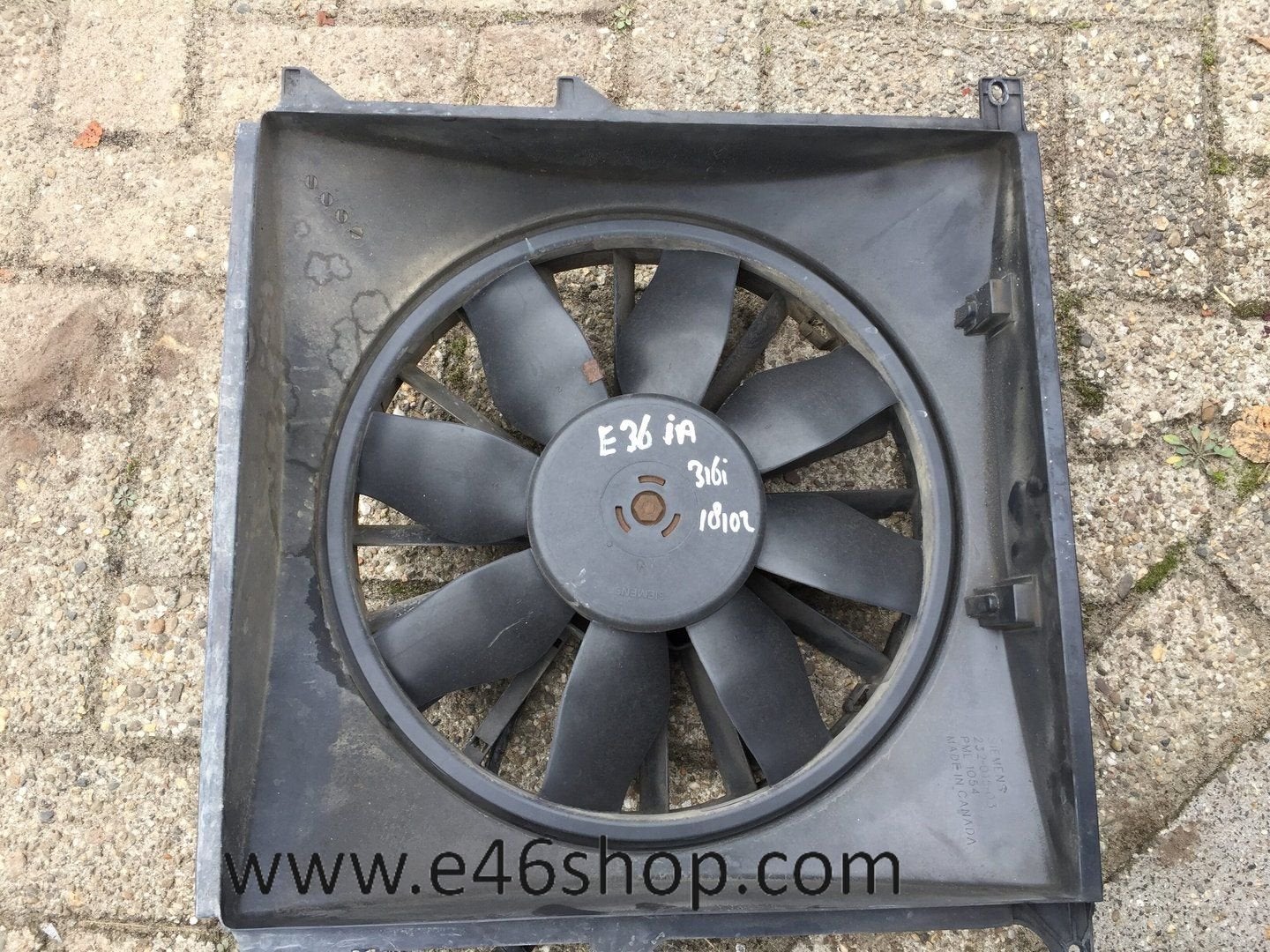 Koelvin BMW E36 316i 318 i, Auto-onderdelen, Gebruikt, -, -, Ophalen of Verzenden